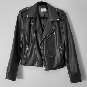 Castro Faux Leather Jacket